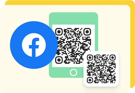 creer un code QR pour Facebook