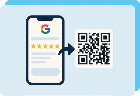 creer un QR code avis Google