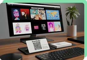 projets-et-votre-portfolio-qr-code