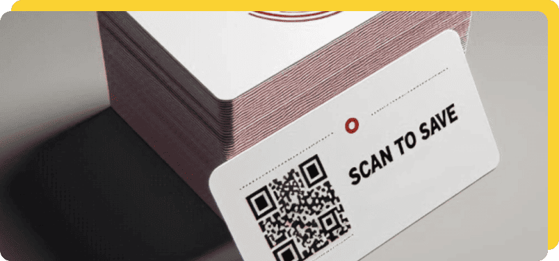 carte de code QR de boutique en ligne