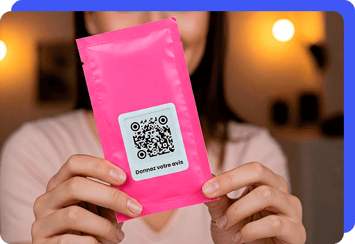 code qr avis sur les emballages