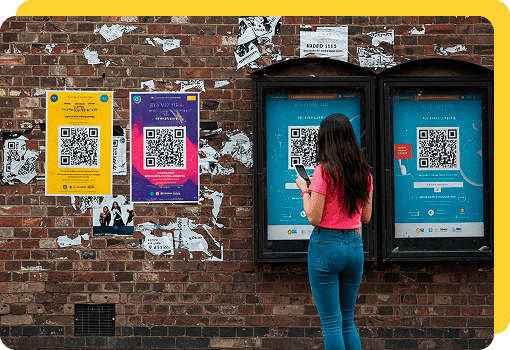 Promotion evenements code qr page web