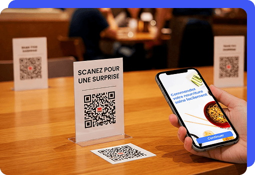 Restaurants qr code
