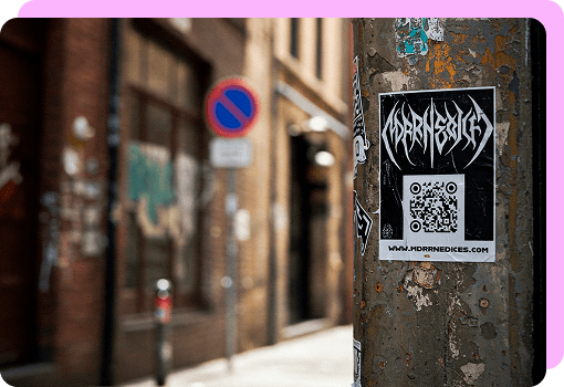code qr video pour clips de leurs musiques